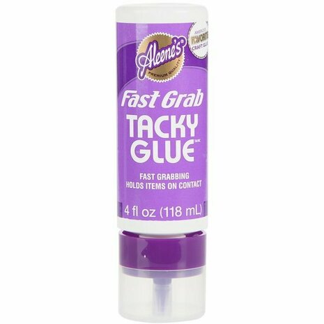 Tacky Glue Fast Grab Always Ready 118 ml fles hobbylijm