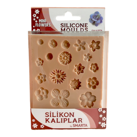 Smarta Silicone Mold - Mini Flowers &ndash; foto van siliconen mal