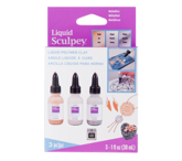 Liquid Sculpey Multipack -- Metallics, 3 x  (29 ml)
