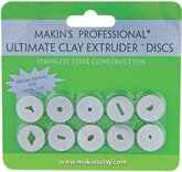 Disc set for Ultimate Clay Extruder For Metal Clay