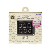 Jewel Mold Mini Jewelry Cut Square & Oval