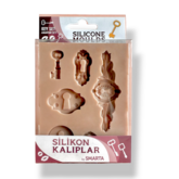 Smarta Silicone Mould - Key Set
