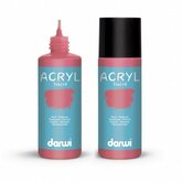 Darwi Acryl Pearlescent Rood 80 ml