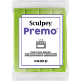 Sculpey Premo -- Bright Green Pearl