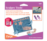 Sculpey Silicone Oven Safe Mold -- Sea Life