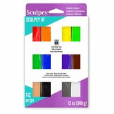 Sculpey III  12 piece Classic Colors Multi-pack