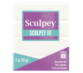 Sculpey III -- White