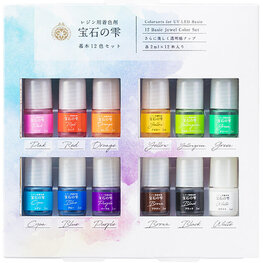 12 Basic Jewel Color Set 12 Basic Jewel Color Set