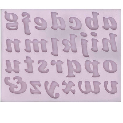 Cernit mold Alphabet