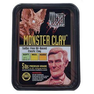 Monster Clay Brown Soft Grade [2,05 Kg]